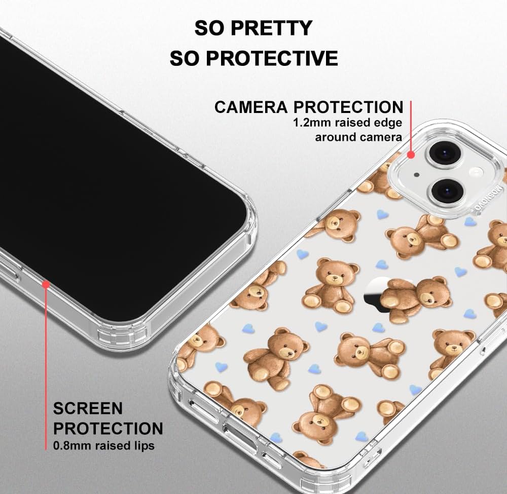 Case for iPhone 13 Pro Max, [Buffertech 6.6ft Military-Grade Drop Protection] [Anti Peel Off Tech] Clear TPU Bumper Phone Case Cover Design - Lemon - Colors E