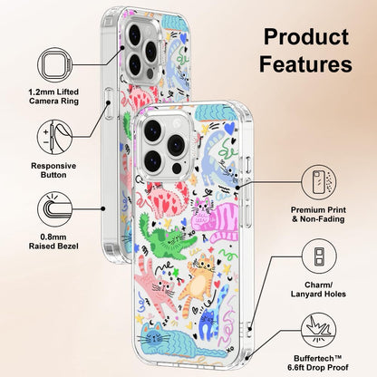 Case for iPhone 13 Pro Max, [Buffertech 6.6ft Military-Grade Drop Protection] [Anti Peel Off Tech] Clear TPU Bumper Phone Case Cover Design - Lemon - Colors E
