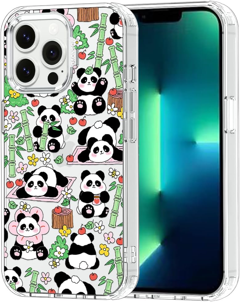 Case for iPhone 13 Pro Max, [Buffertech 6.6ft Military-Grade Drop Protection] [Anti Peel Off Tech] Clear TPU Bumper Phone Case Cover Design - Lemon - Colors E