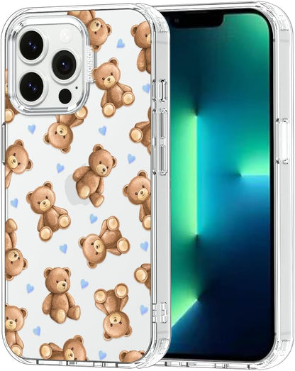 Case for iPhone 13 Pro Max, [Buffertech 6.6ft Military-Grade Drop Protection] [Anti Peel Off Tech] Clear TPU Bumper Phone Case Cover Design - Lemon - Colors E