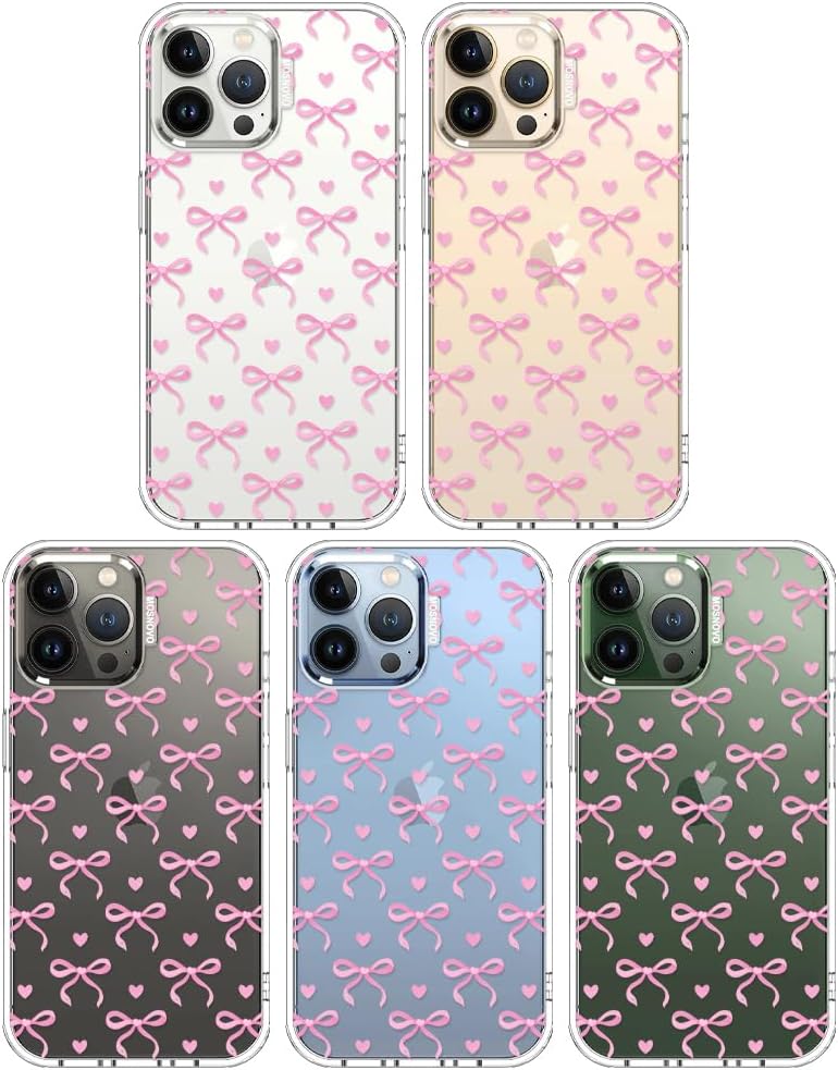 Case for iPhone 13 Pro Max, [Buffertech 6.6ft Military-Grade Drop Protection] [Anti Peel Off Tech] Clear TPU Bumper Phone Case Cover Design - Lemon - Colors E