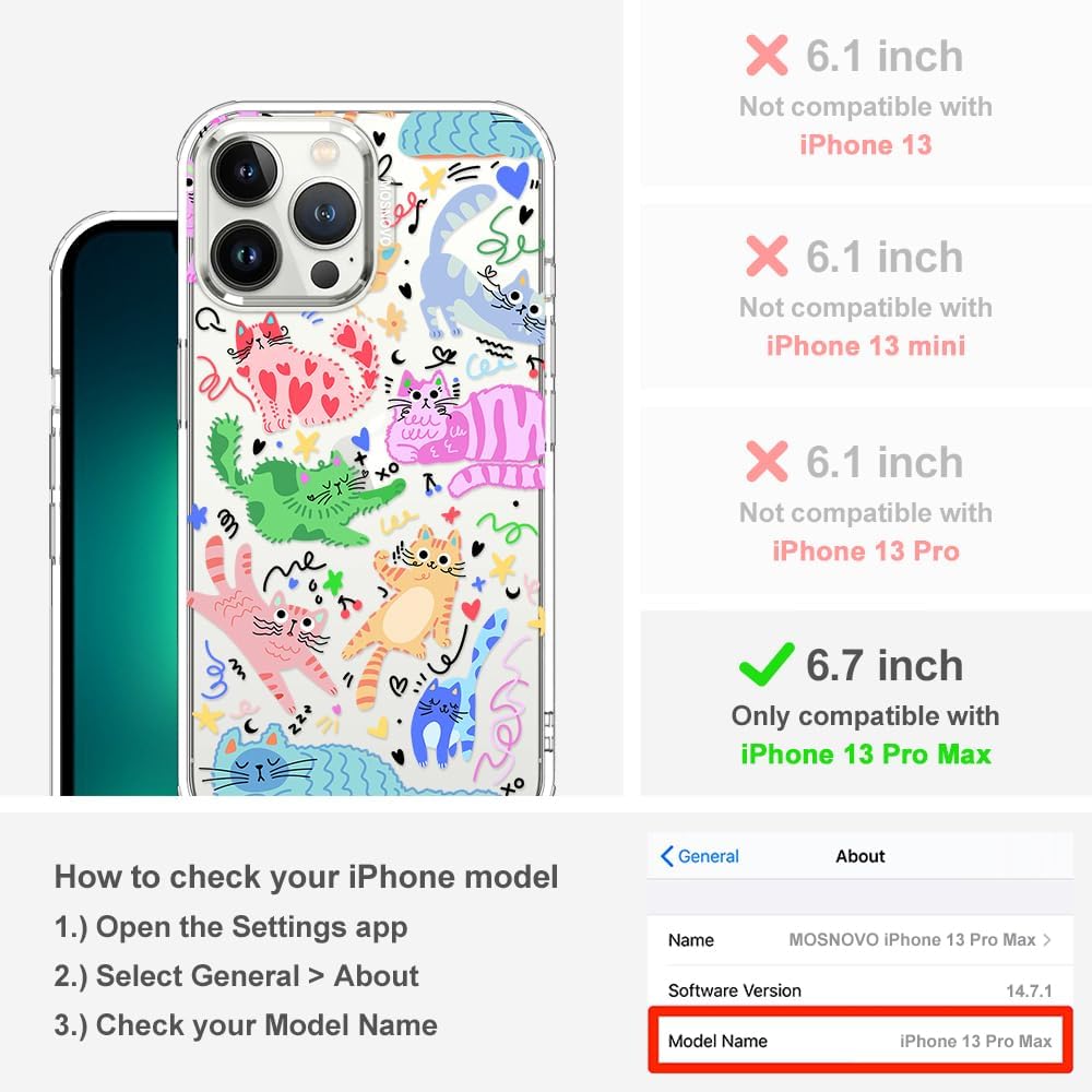 Case for iPhone 13 Pro Max, [Buffertech 6.6ft Military-Grade Drop Protection] [Anti Peel Off Tech] Clear TPU Bumper Phone Case Cover Design - Lemon - Colors E