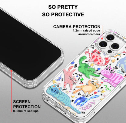 Case for iPhone 13 Pro Max, [Buffertech 6.6ft Military-Grade Drop Protection] [Anti Peel Off Tech] Clear TPU Bumper Phone Case Cover Design - Lemon - Colors E