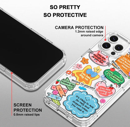 Case for iPhone 13 Pro Max, [Buffertech 6.6ft Military-Grade Drop Protection] [Anti Peel Off Tech] Clear TPU Bumper Phone Case Cover Design - Lemon - Colors E