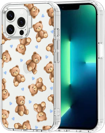 Case for iPhone 13 Pro Max, [Buffertech 6.6ft Military-Grade Drop Protection] [Anti Peel Off Tech] Clear TPU Bumper Phone Case Cover Design - Lemon - Colors E