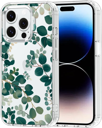 Case for iPhone 13 Pro Max, [Buffertech 6.6ft Military-Grade Drop Protection] [Anti Peel Off Tech] Clear TPU Bumper Phone Case Cover Design - Lemon - Colors E