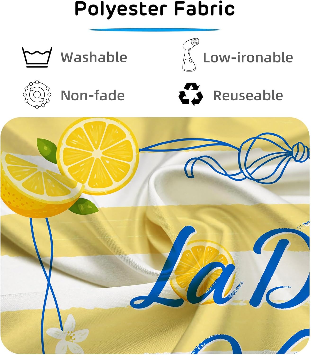 La Dolce Vita Backdrop Italian Bridal Shower Party Decorations Banner Bachelorette Lemon Party Photo Background Girls Birthday Party Supply 7x5ft