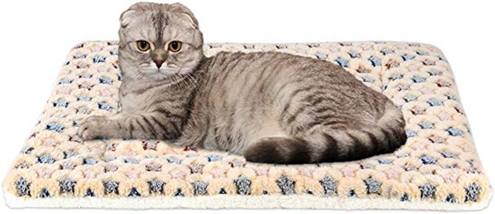 Soft Pet Bed Mat - Super Plush Dog Cat Cushion - Ideal for Dog Crates (Machine Washable Pet Bed Liner)