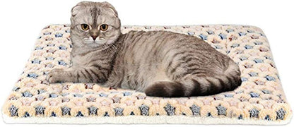 Soft Pet Bed Mat - Super Plush Dog Cat Cushion - Ideal for Dog Crates (Machine Washable Pet Bed Liner)