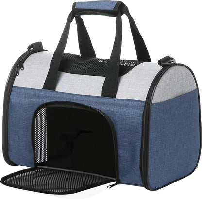 Soft-Sided Kennel Pet Carrier for Small Dogs, Cats, Puppy, Airline Approved Cat Carriers Dog Carrier Collapsible, Travel Handbag & Car Seat