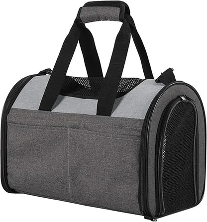 Soft-Sided Kennel Pet Carrier for Small Dogs, Cats, Puppy, Airline Approved Cat Carriers Dog Carrier Collapsible, Travel Handbag & Car Seat