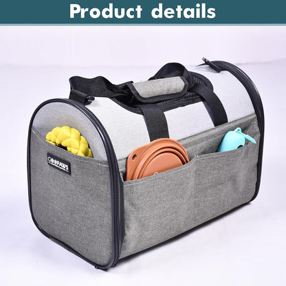 Soft-Sided Kennel Pet Carrier for Small Dogs, Cats, Puppy, Airline Approved Cat Carriers Dog Carrier Collapsible, Travel Handbag & Car Seat