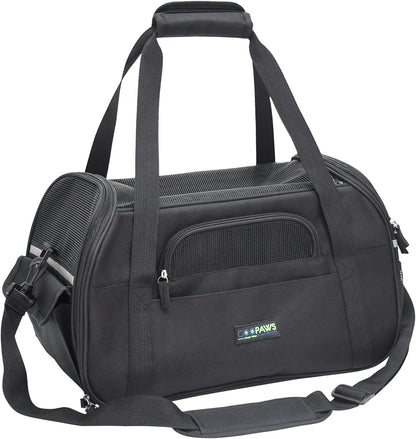 Soft-Sided Kennel Pet Carrier for Small Dogs, Cats, Puppy, Airline Approved Cat Carriers Dog Carrier Collapsible, Travel Handbag & Car Seat