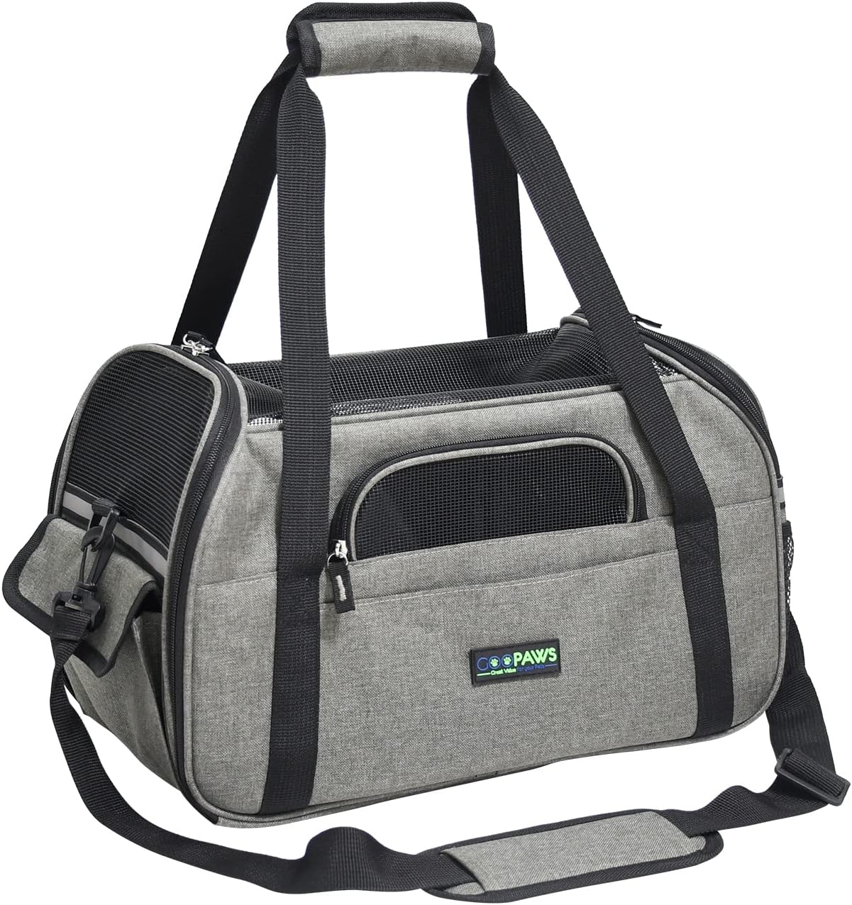 Soft-Sided Kennel Pet Carrier for Small Dogs, Cats, Puppy, Airline Approved Cat Carriers Dog Carrier Collapsible, Travel Handbag & Car Seat