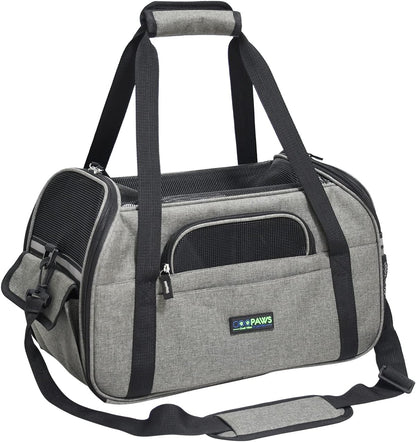 Soft-Sided Kennel Pet Carrier for Small Dogs, Cats, Puppy, Airline Approved Cat Carriers Dog Carrier Collapsible, Travel Handbag & Car Seat
