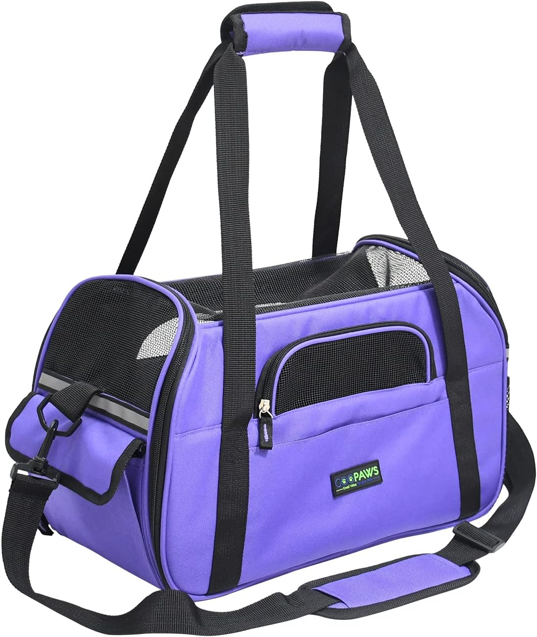 Soft-Sided Kennel Pet Carrier for Small Dogs, Cats, Puppy, Airline Approved Cat Carriers Dog Carrier Collapsible, Travel Handbag & Car Seat