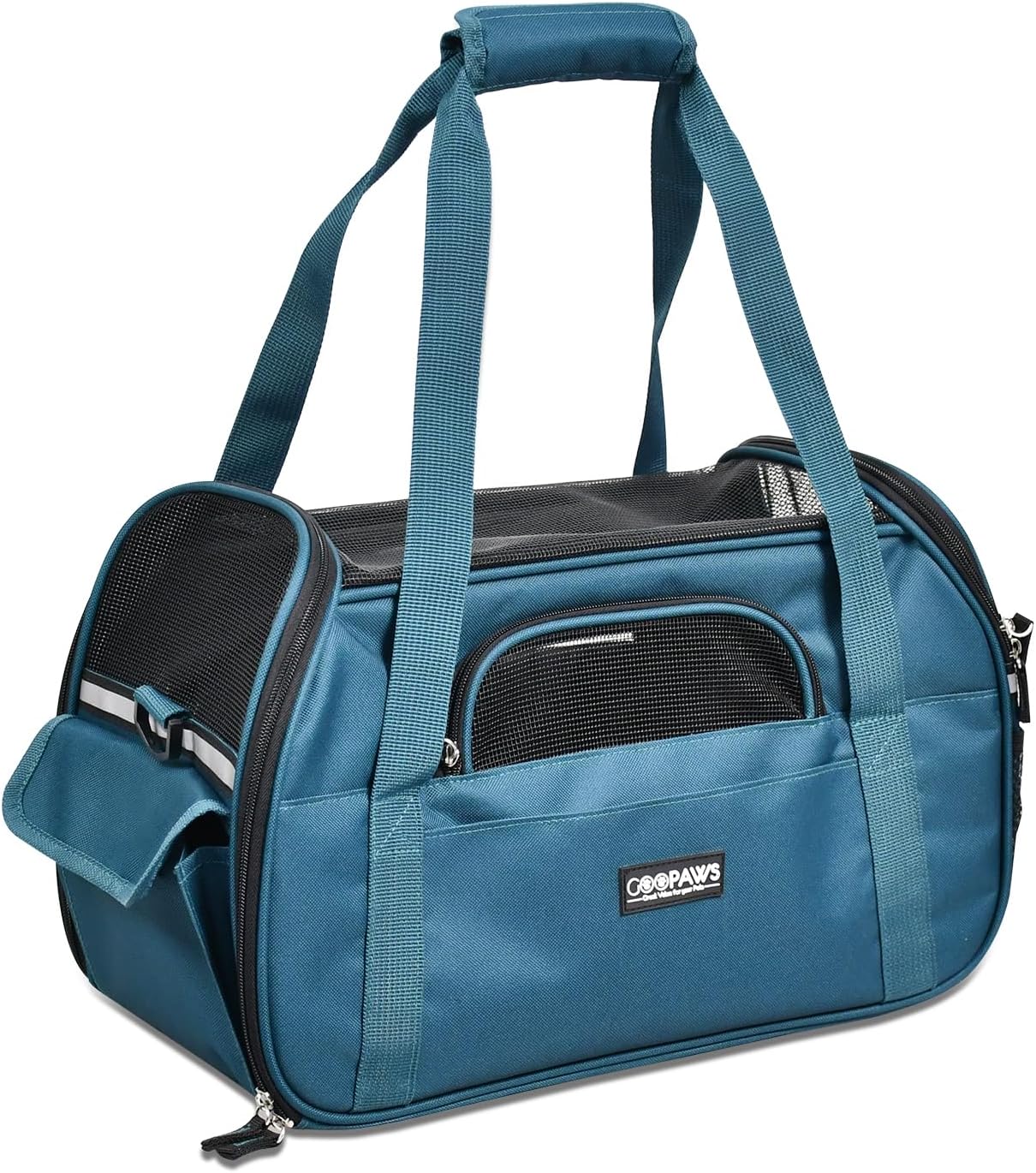 Soft-Sided Kennel Pet Carrier for Small Dogs, Cats, Puppy, Airline Approved Cat Carriers Dog Carrier Collapsible, Travel Handbag & Car Seat