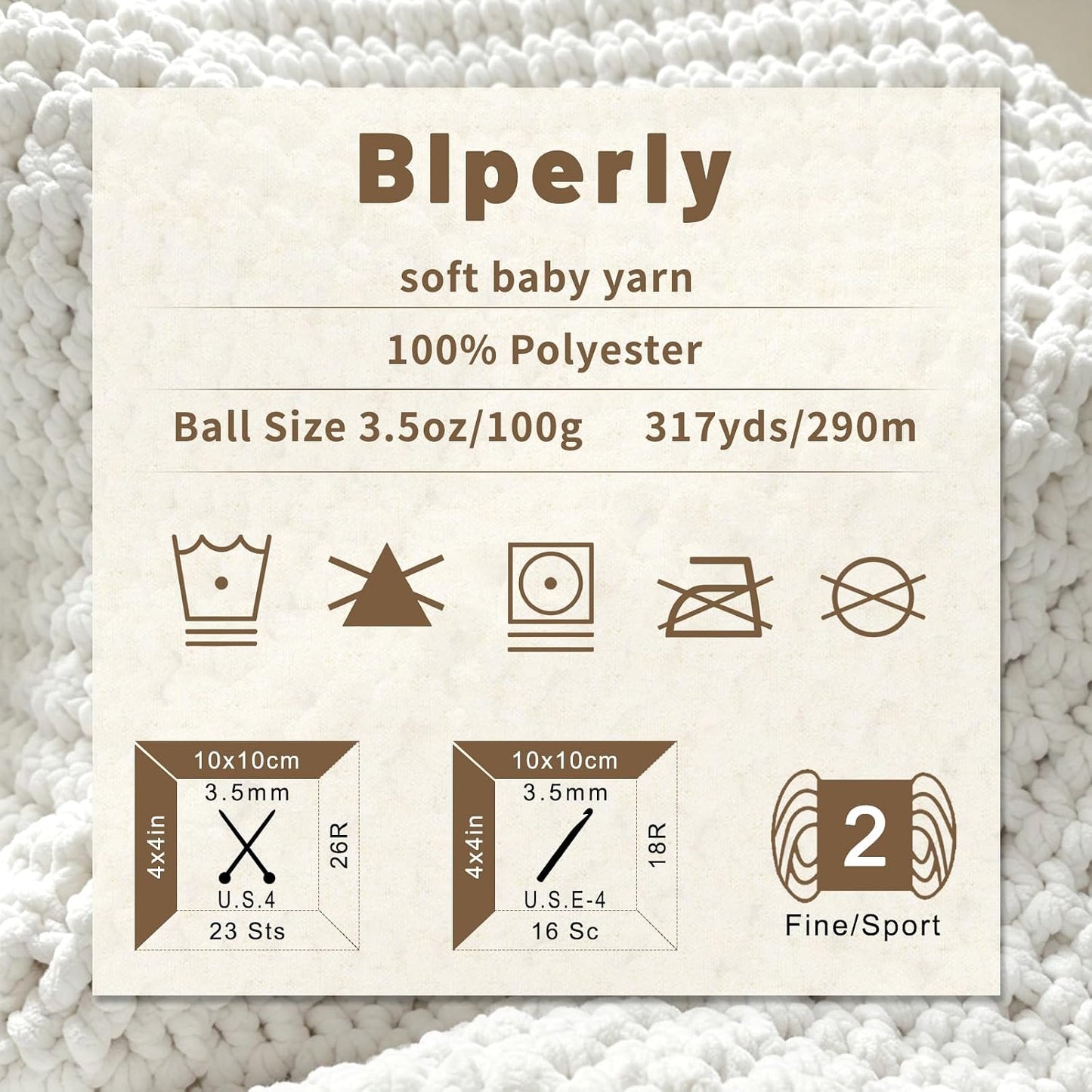 Skinny Chenille Yarn for Crocheting - 4 Pack of 100g/317yds - Soft Velvet Fluffy Plush Yarn for Amigurumi & Blanket, Knitting Yarn, #2 Sport Weight Fine Crochet Yarn (4, Golden Yellow)