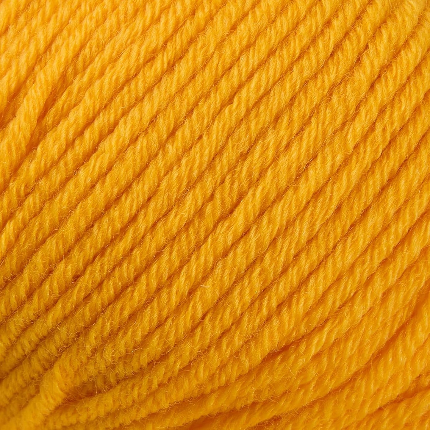 100% Merino Wool Yarn, 6-Ply Luxurious and Soft Yarn for Hand Knitting & Crocheting, 1.76 OZ/50g, 127 yds/116 Meters(Golden Yellow, 1 Ball)