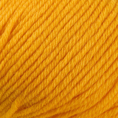 100% Merino Wool Yarn, 6-Ply Luxurious and Soft Yarn for Hand Knitting & Crocheting, 1.76 OZ/50g, 127 yds/116 Meters(Golden Yellow, 1 Ball)
