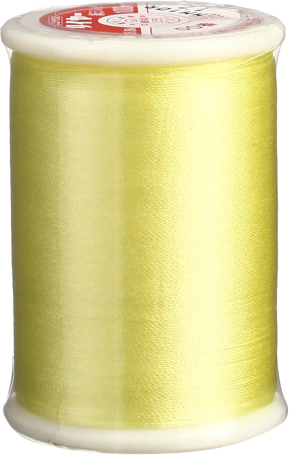Tire Silk #50 3-Ply 50-Weight High Sheen Silk Embroidery Quilting Sewing Thread - 109 Yard Spool (#017 Lime Yellow)