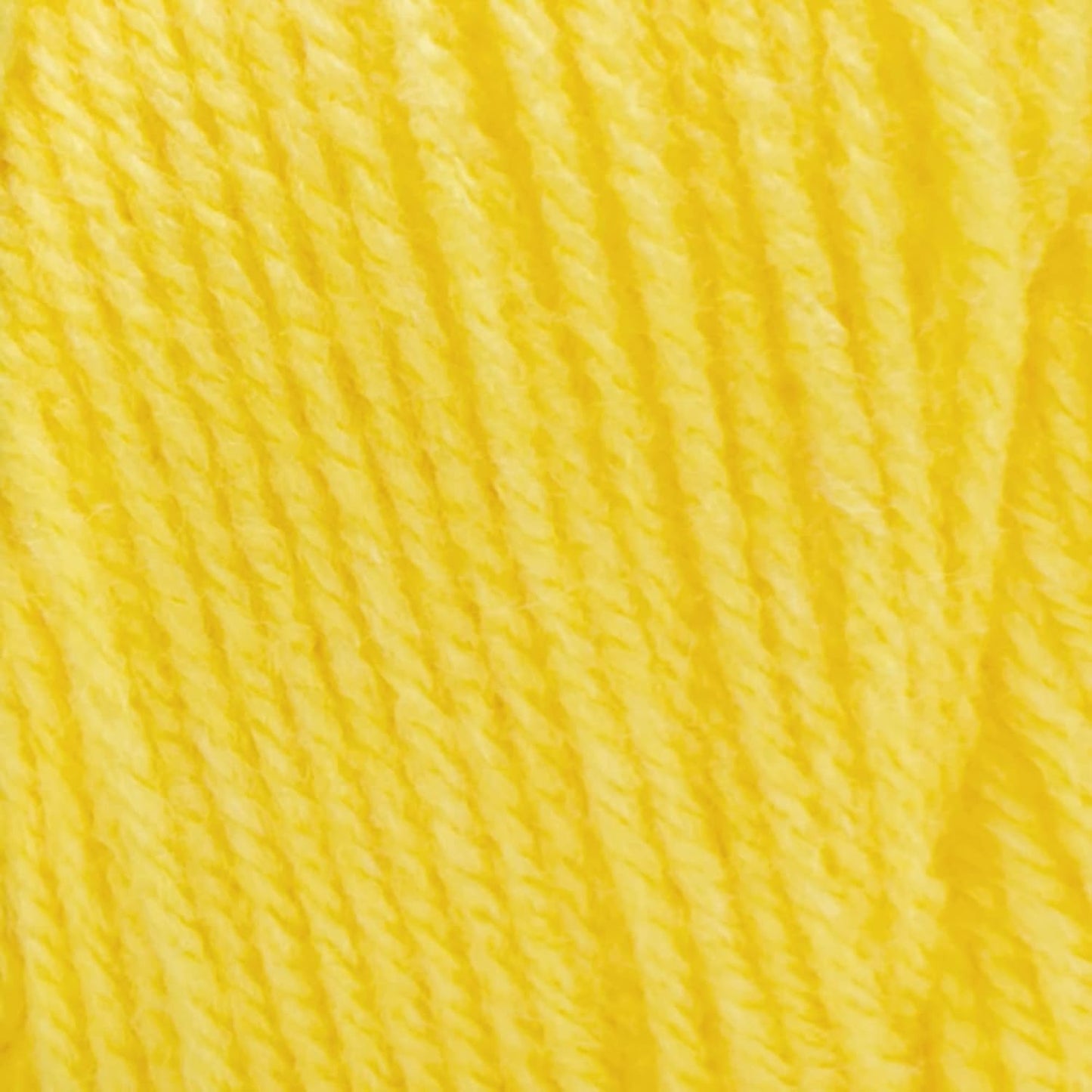 Super Saver Yarn, Bright Yellow | #4 Medium Worsted Weight Acrylic Soft Yarn for Blankets, Beanies, Amigurumi, and Beginner Projects, 364 yards, 198g/7oz