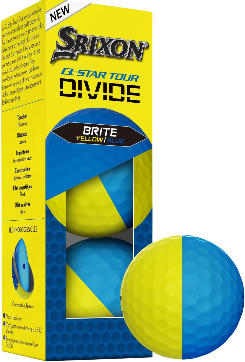 Q-Star Tour Divide Golf Balls