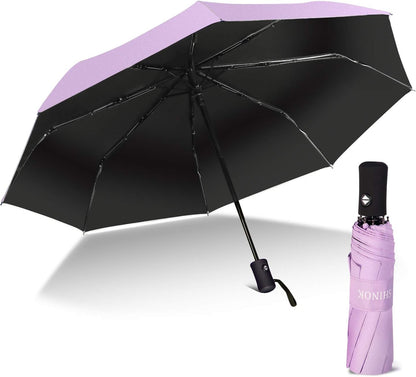 Travel Umbrella Compact Folding Sun Umbrellas Lighweight Auto Open Close for Women Parasol