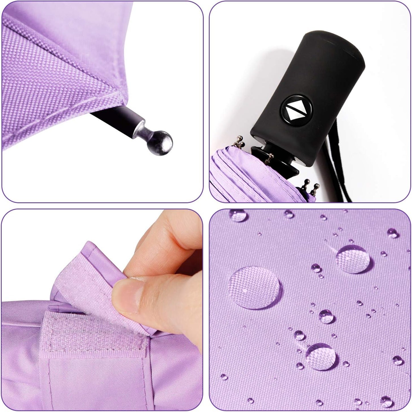 Travel Umbrella Compact Folding Sun Umbrellas Lighweight Auto Open Close for Women Parasol