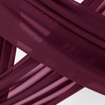 Wedding Arch Draping Fabric Sheer Chiffon Curtain Drape Wedding Party Decor | 1 Panel 29" x 19Ft 6 Yards for Outdoor Ceremony Birthday Baby Shower Holiday Home Decoration Yellow Gold