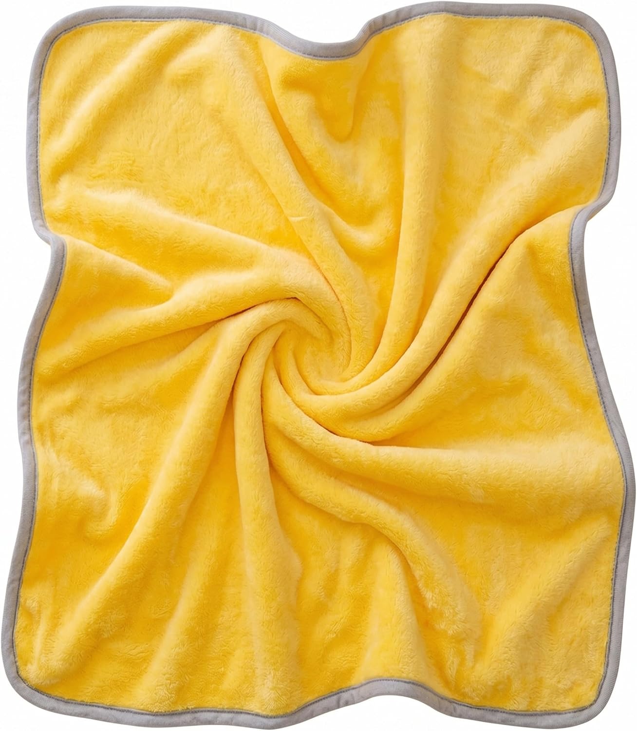 Calming Yellow Dog Blanket Double-Layer Warm Soft Pet Mat for Cats & Dogs, Macaron, Emotional Support Blanket, Anxiety Relief, 27.56x19.69 Inch