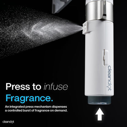 Bidet Attachment for Toilet, Scented Bidet with Fragrance Spray, Self Cleaning and Retractable Bidet Sprayer with Ajustable Pressure, Frontal & Rear Wash Non Electric Bidet for Toilet Seat (Lemon)