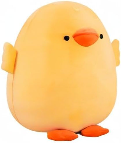 Plush Stuffed Animal Soft Toys Yellow Duck Stuff Short-Legged15.7in | Gifts for friends and children Christmas,cute yellow throw pillow ,Chubby, Little Duck