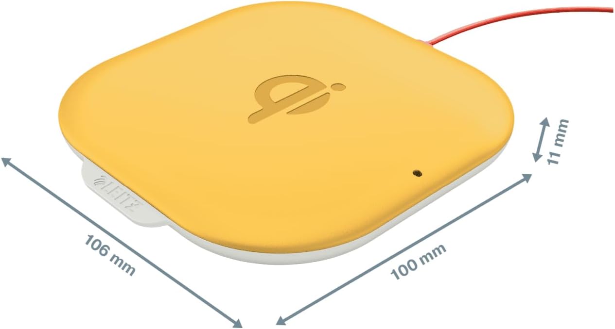 Cosy QI Wireless Charger, Yellow, Cosy Series, 64790019