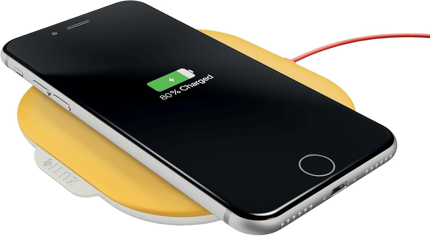 Cosy QI Wireless Charger, Yellow, Cosy Series, 64790019