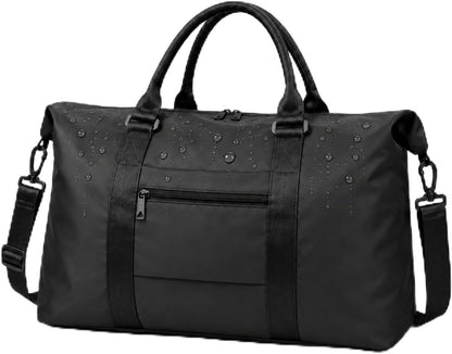 Travel Duffle Bag, Waterproof Weekender Bag Carry On Tote Bags for Women, Travel Essentials Sport Gym Bag for Men, Hospital Bag for Labor and Delivery, Overnight Bag Luggage Bag with Trolley Sleeve
