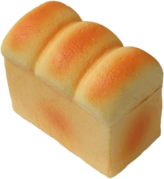 Slow Rising Squishy Stress Relief & Fidget Toys for Adults,Suitable for Office Workers to Release Stress and Negative Emotions. Ages 14 + Cake (Yellow, European-Style Soft Bread)