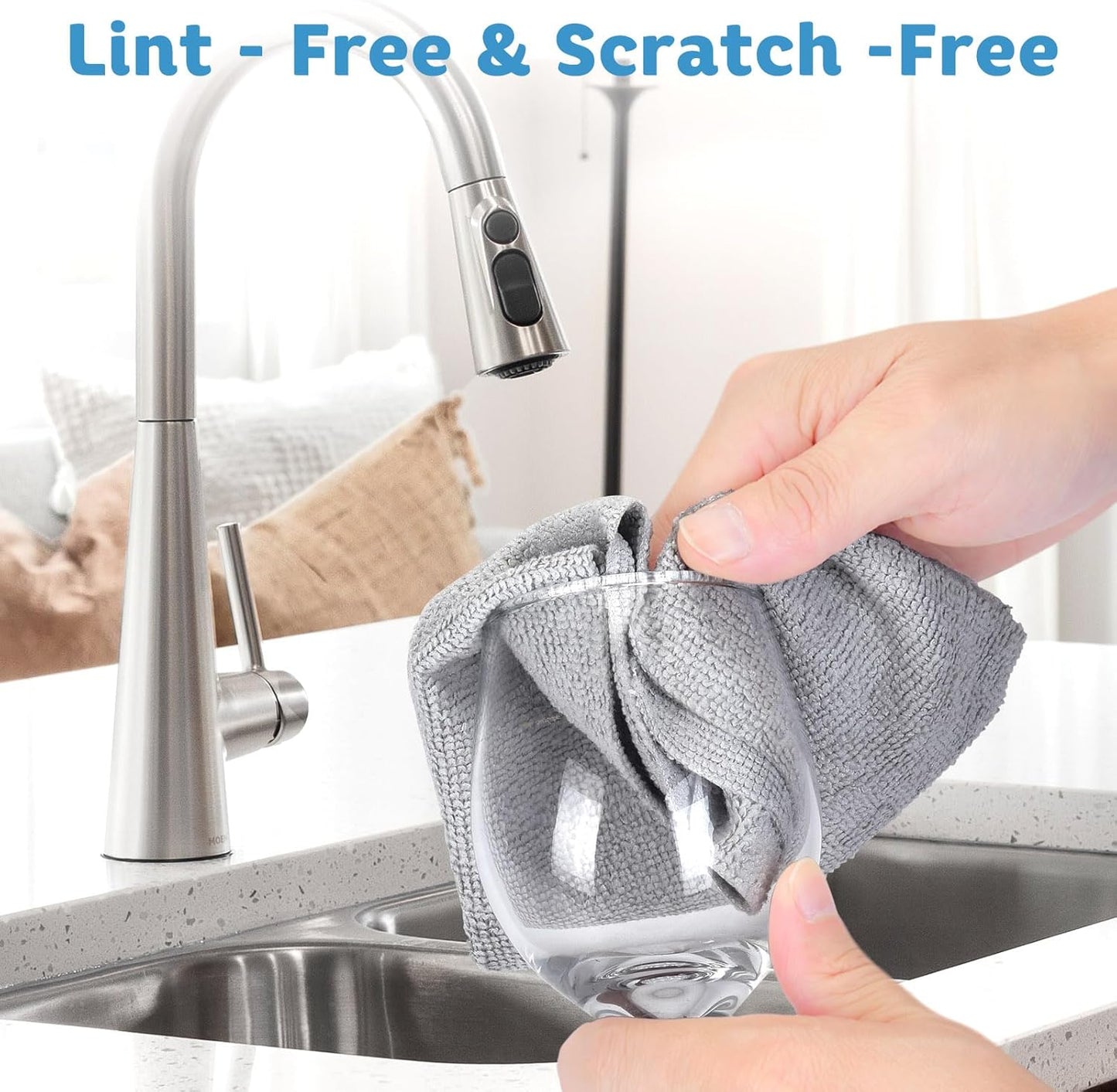 Matthew Microfiber Cleaning Cloth Roll 72Pack (12" x 12") Reusable Paper Towels&Washable Tear Away Towels,Ultra Water Absorbent Lint&Streak Free Cleaning Rags for Glass,Dishwash,Bathroom,Cars-Yellow