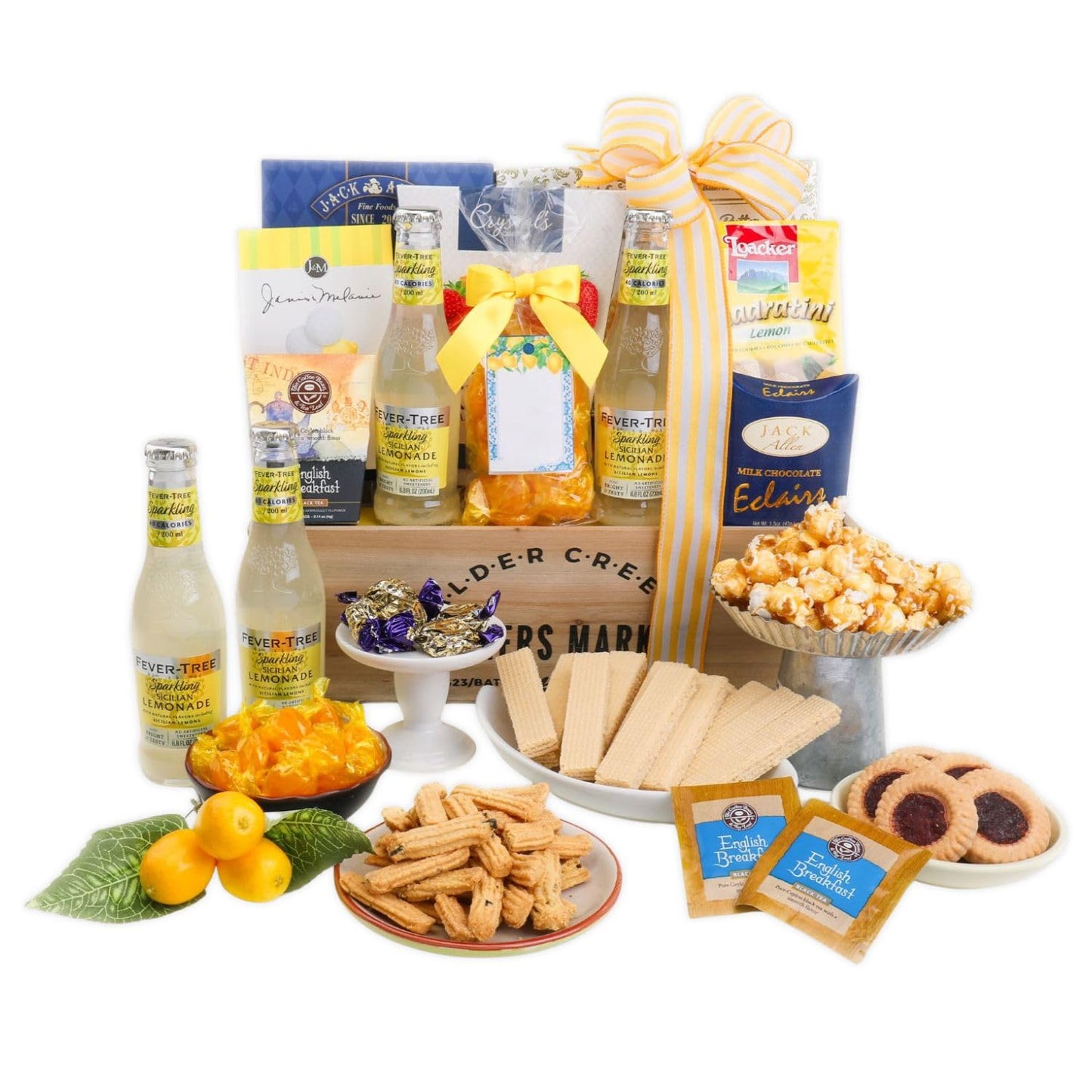 Alder Creek Gift Baskets Sunshine is for Lemonade Gift Basket for Women, Men, College, Appreciation, Thank You, Birthday, Corporate, Mother's Day, Father's Day, Summer, Thinking of You