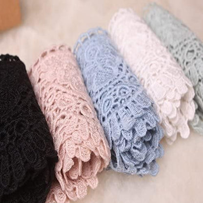 9CM Width Europe Crown Pattern Inelastic Embroidery Lace Trim,Curtain Tablecloth Slipcover Bridal DIY Clothing/Accessories.(2 Yards in one Package)(Yellow)