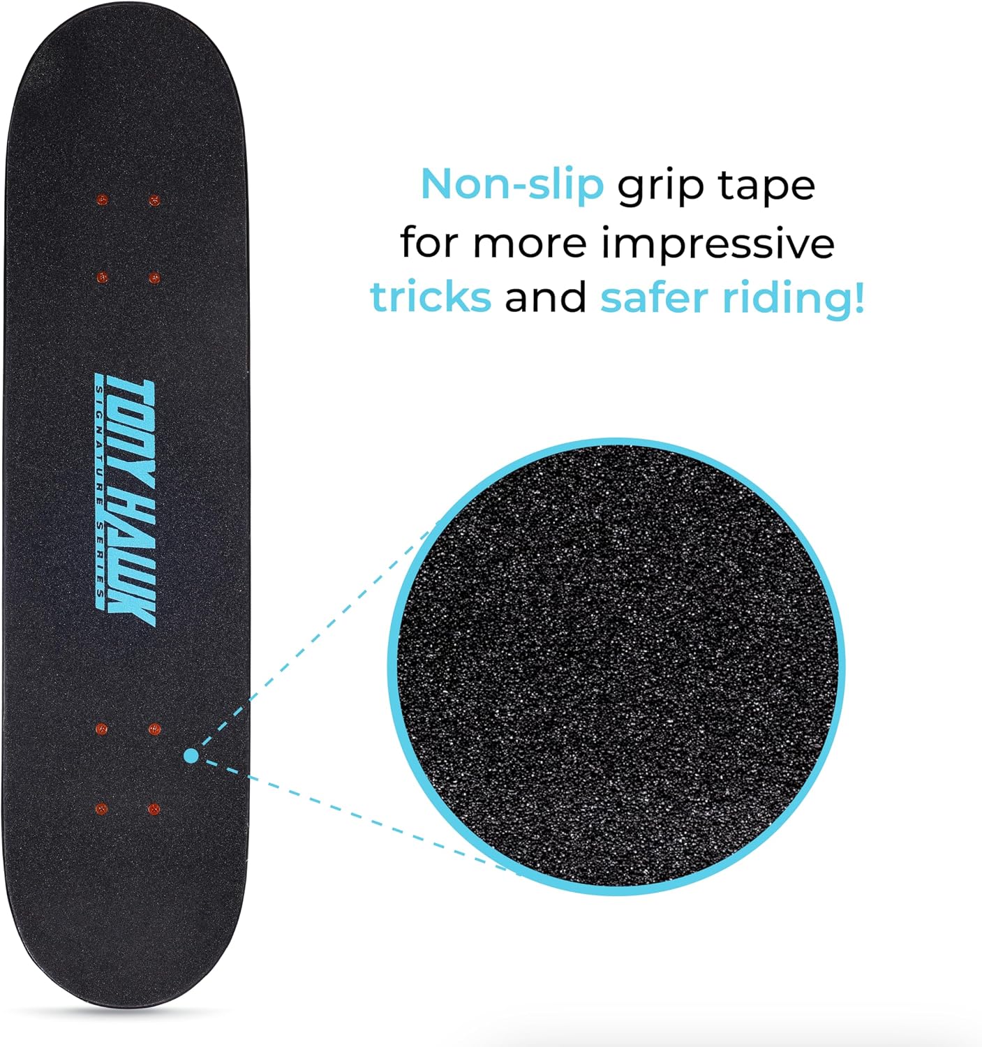 Tony Hawk - 31-Inch Signature Series 3 Skateboard, 9-Ply Maple Deck