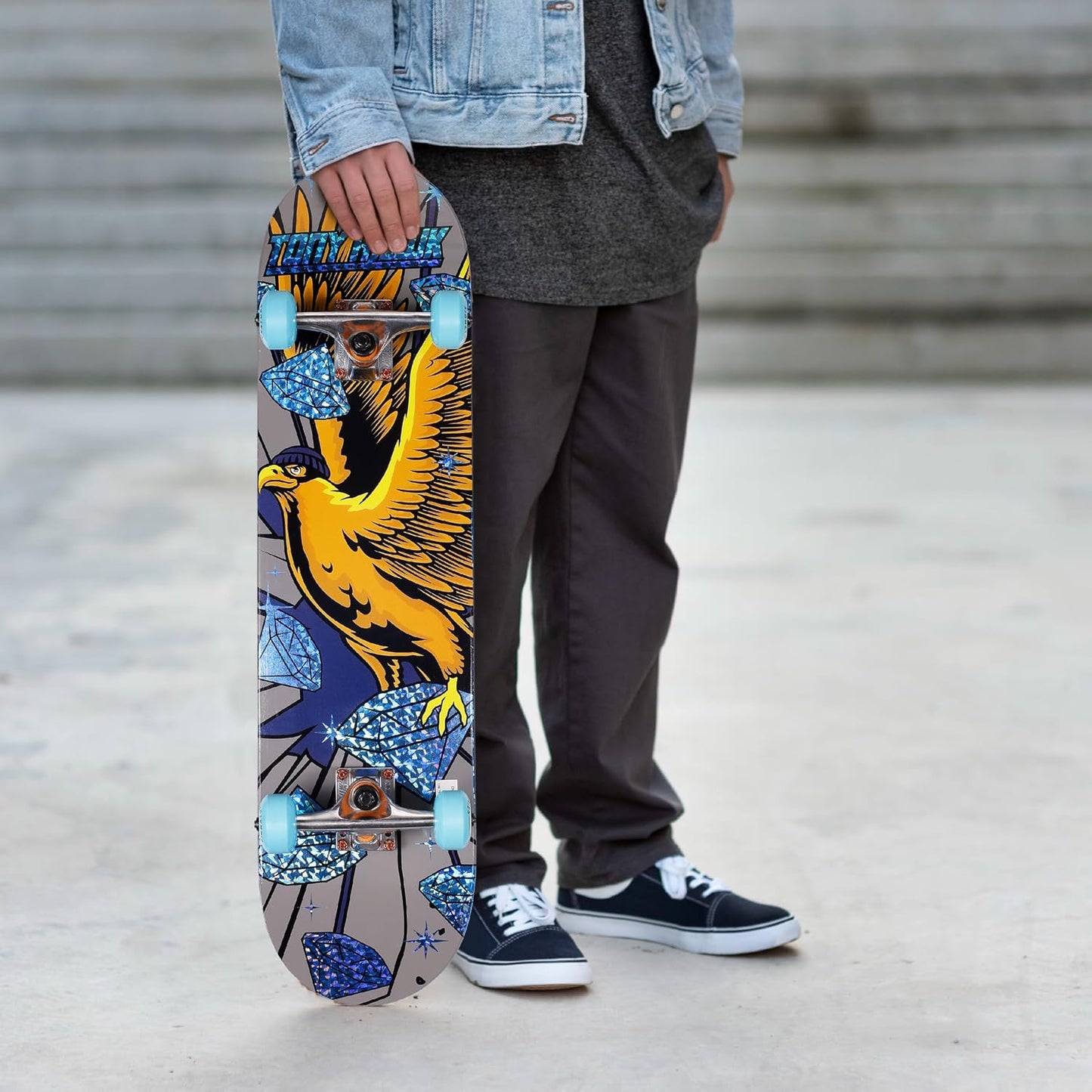 Tony Hawk - 31-Inch Signature Series 3 Skateboard, 9-Ply Maple Deck