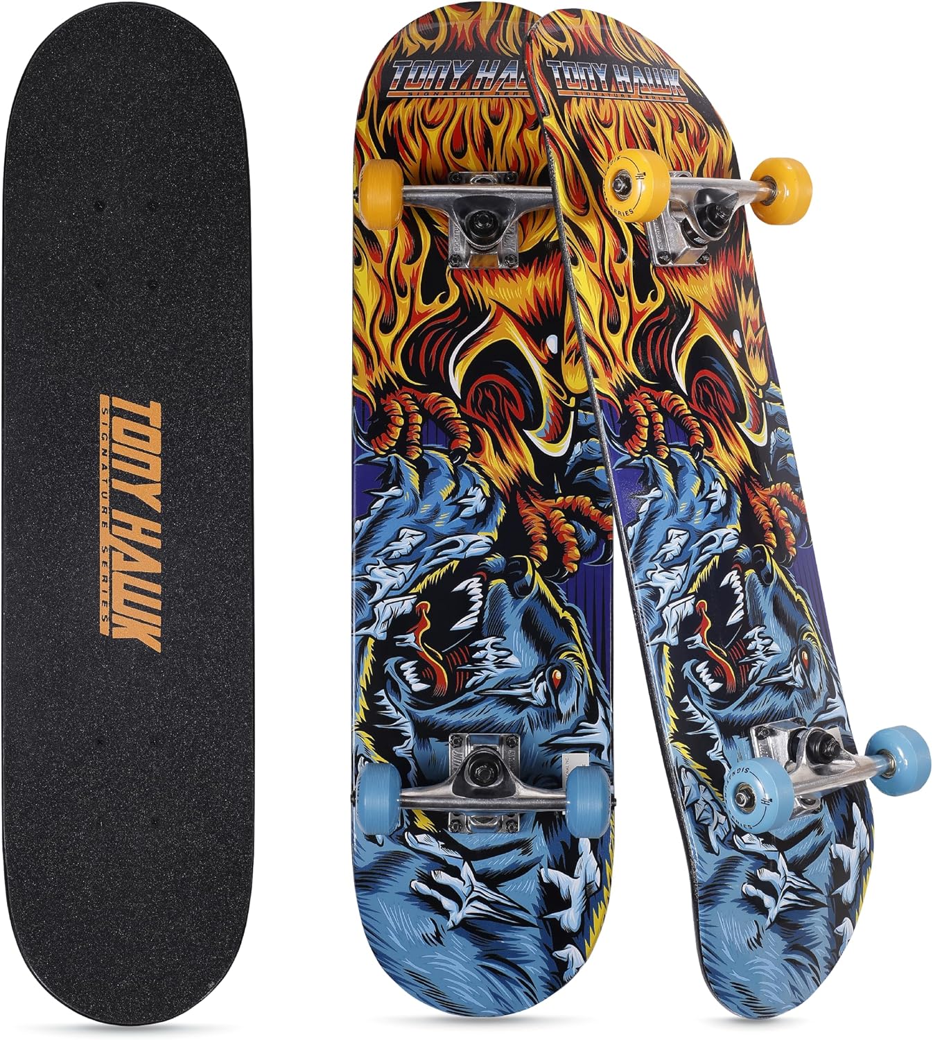 Tony Hawk - 31-Inch Signature Series 3 Skateboard, 9-Ply Maple Deck