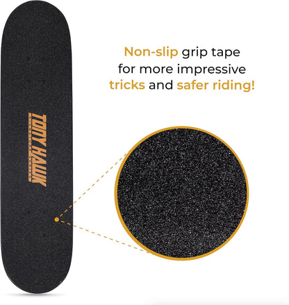 Tony Hawk - 31-Inch Signature Series 3 Skateboard, 9-Ply Maple Deck