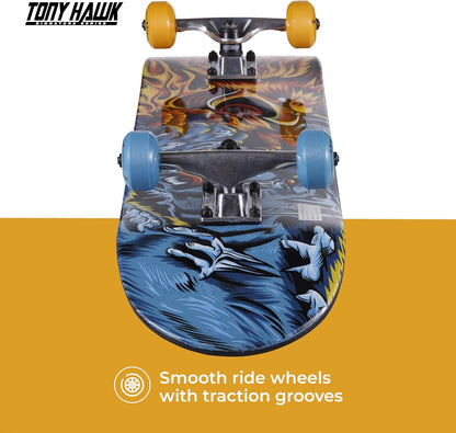 Tony Hawk - 31-Inch Signature Series 3 Skateboard, 9-Ply Maple Deck