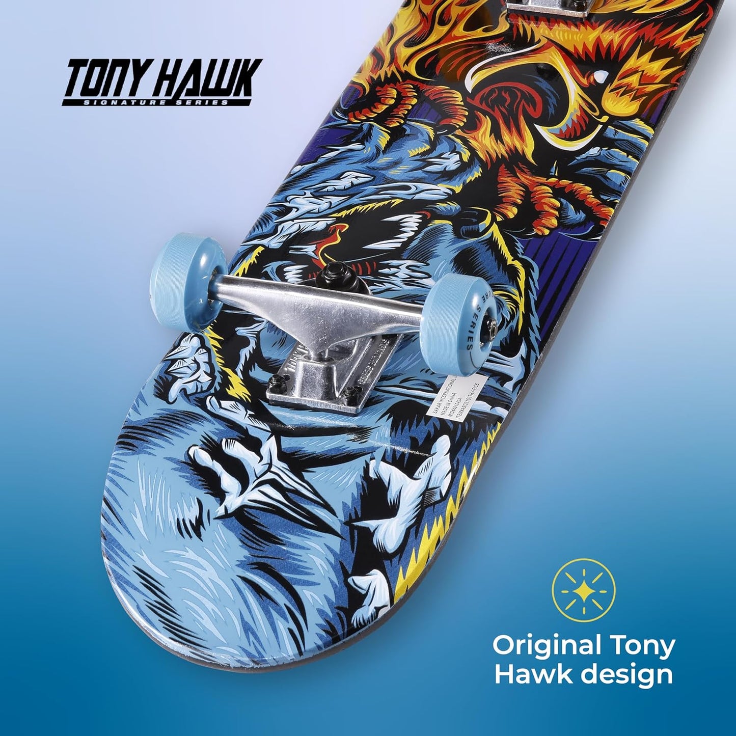 Tony Hawk - 31-Inch Signature Series 3 Skateboard, 9-Ply Maple Deck