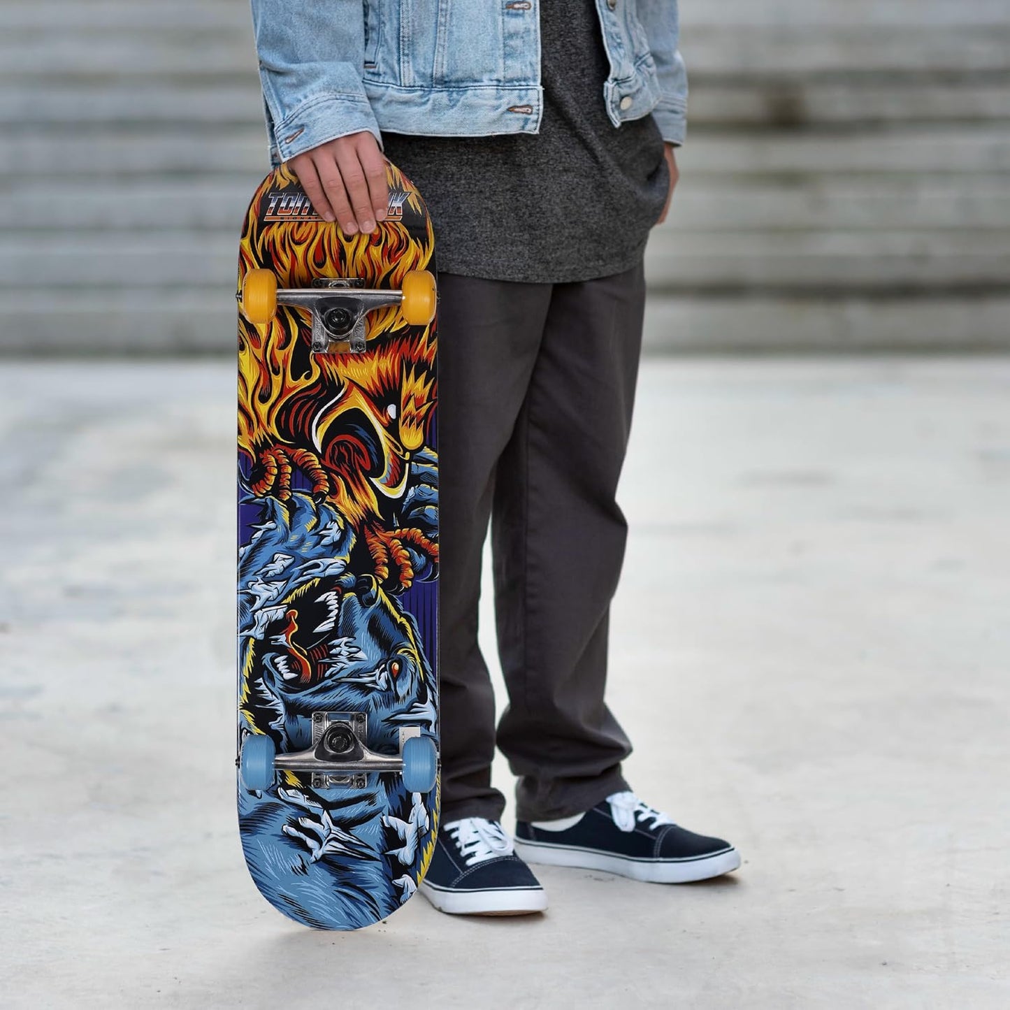 Tony Hawk - 31-Inch Signature Series 3 Skateboard, 9-Ply Maple Deck