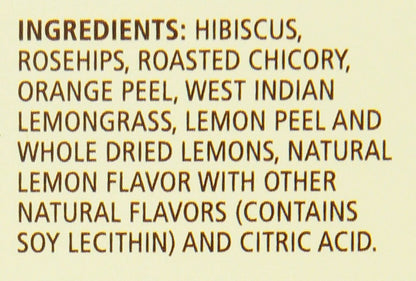 Herbal Tea, Lemon Zinger, 25 Count, (Pack of 6)
