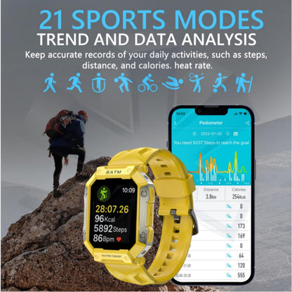Smart Watch for Men/Women, 1.92" HD Touch Fitness Tracker with 24/7 Heart Rate & Sleep Monitor, IP68 Waterproof, Step/Calorie Counter, Long Battery Life, Compatible with Android iOS
