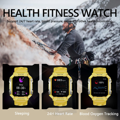 Smart Watch for Men/Women, 1.92" HD Touch Fitness Tracker with 24/7 Heart Rate & Sleep Monitor, IP68 Waterproof, Step/Calorie Counter, Long Battery Life, Compatible with Android iOS